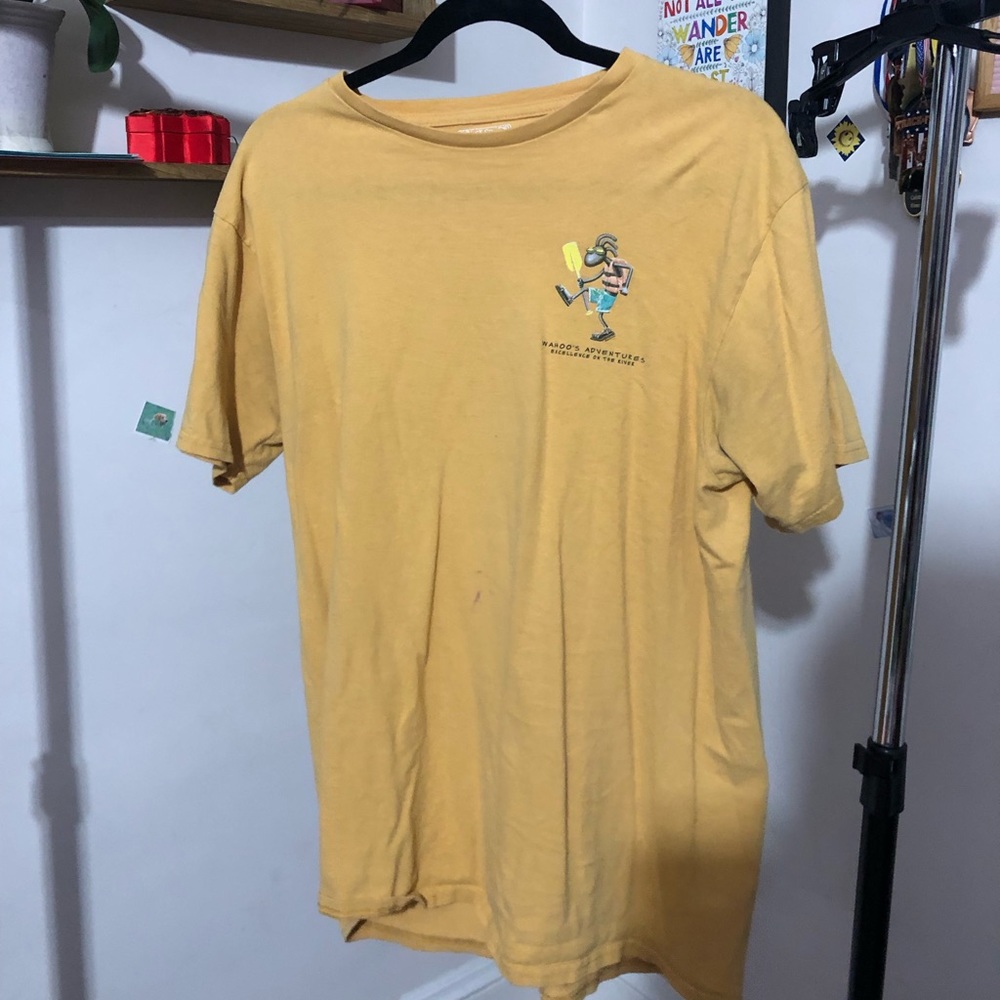 Yellow tee